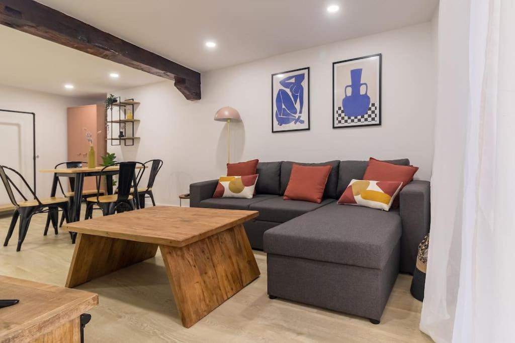 Acogedor Apartamento Centrico Santander Bagian luar foto