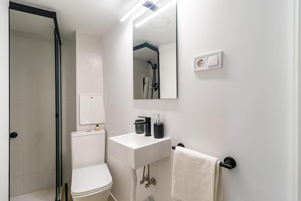 Acogedor Apartamento Centrico Santander Bagian luar foto