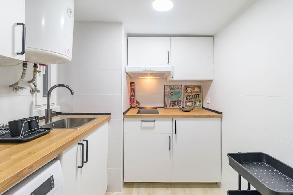 Acogedor Apartamento Centrico Santander Bagian luar foto