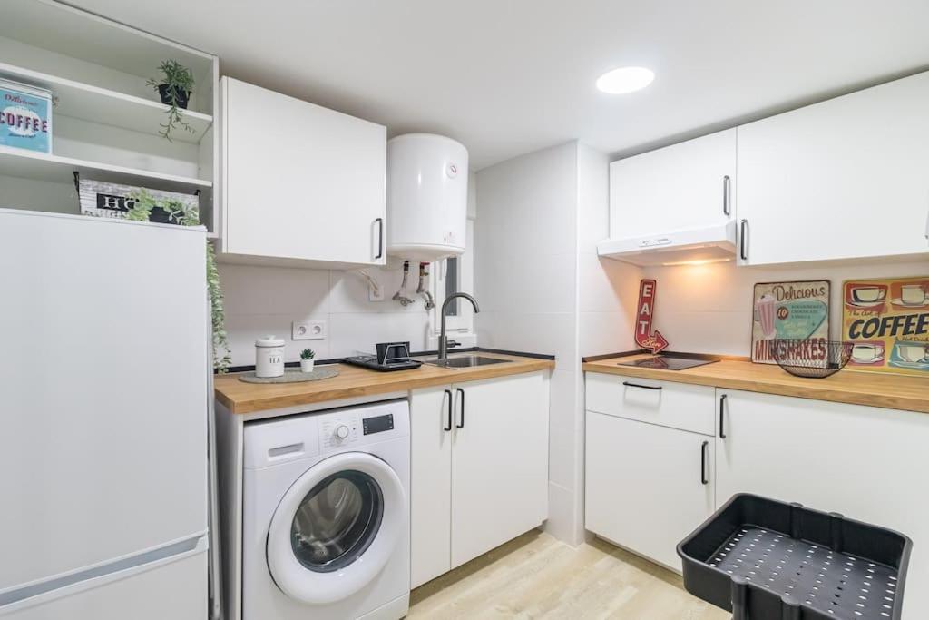 Acogedor Apartamento Centrico Santander Bagian luar foto